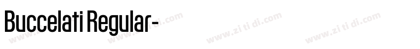 Buccelati Regular字体转换 Buccelati Regular字体转换